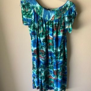 Vintage Made in Hawaii Mini Moo Dress